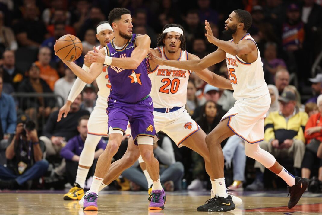 knicks vs phoenix suns match player stats