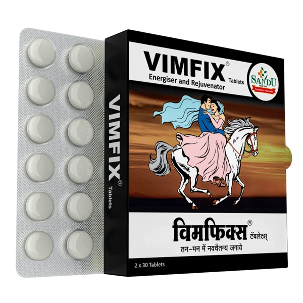 An All-Inclusive Ayurvedic Supplement for Vitality, Immunity, and Energy: Sandu Vimfix 60 Tablet